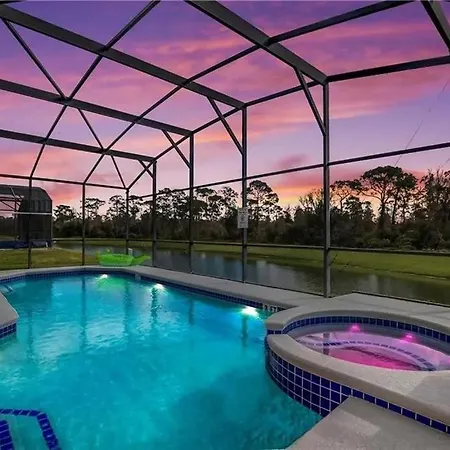 Lakefront 6Br Resort Pool Home Near Disney